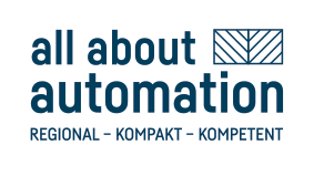 Messelogo der Messe all about automation Wetzlar