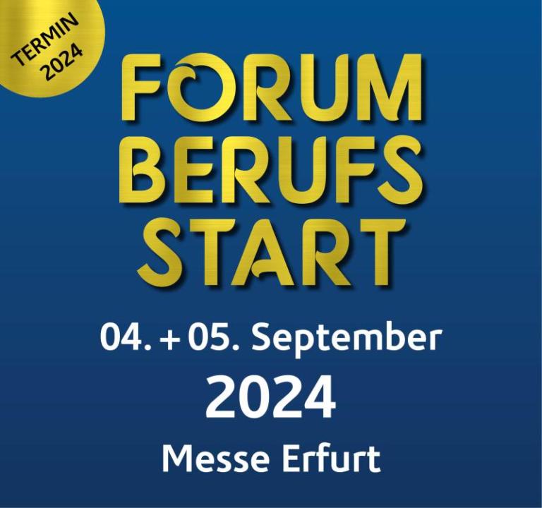 Messelogo der Messe Forum Berufsstart Erfurt