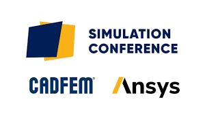 Messelogo der Messe CADFEM ANSYS Simulation Conference Darmstadt