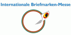 Messelogo der Messe IBM INTERNATIONALE BRIEFMARKEN-MESSE