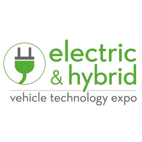 Messelogo der Messe electric & hybrid vehicle technology expo Stuttgart